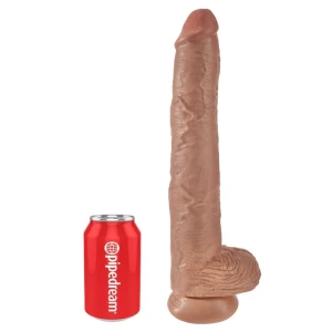 KING COCK PÃNIS RÃALISTE AVEC TESTICULES 35,6 CM